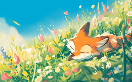 Fox Wallpaper | Peaceful Nap