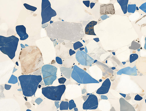 Terrazzo Mural Wallpaper | Shades of Blue