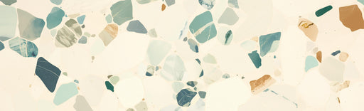 Terrazzo Mural Wallpaper | Ocean