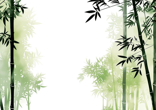 Headboard Mural Wallpaper | Bamboo Path