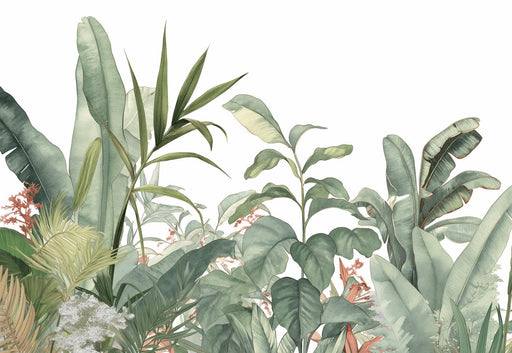 Tropical Mural Wallpaper | Lush Vegetation