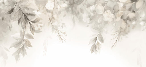Beige Vegetation Wallpaper | Drooping Branches