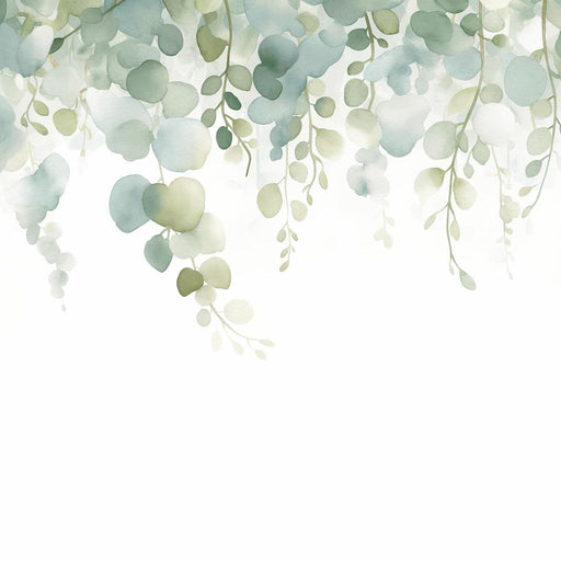 Foliage Mural Wallpaper | Cascading Vegetation