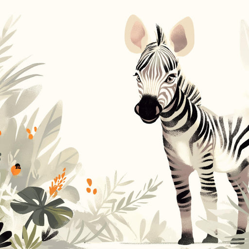 Zebra Wallpaper | Floral World