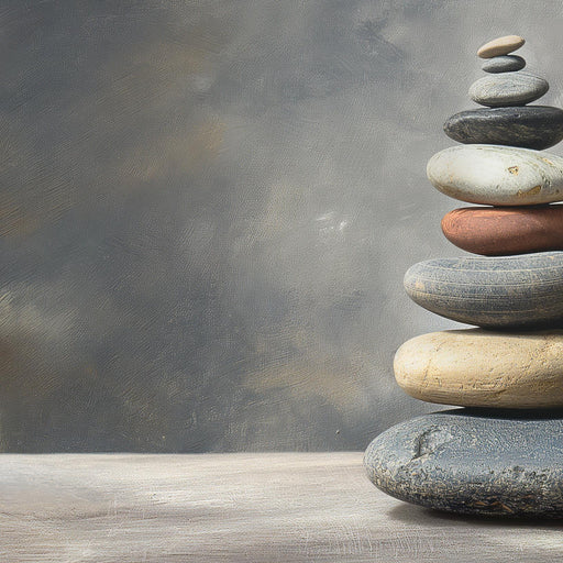 Zen Mural Wallpaper | Cairn Painting