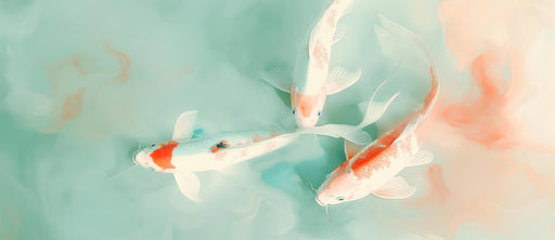 Zen Mural Wallpaper | Koi Carp