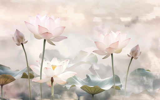 Zen Wallpaper | Pink Lotus Flowers