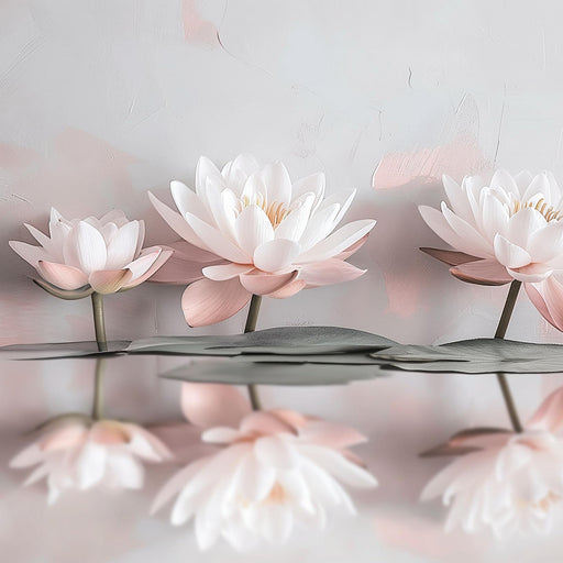 Zen Wallpaper | Lotus in Reflections