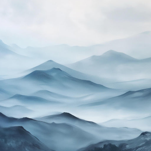 Zen Mural Wallpaper | Feng Shui Mountains