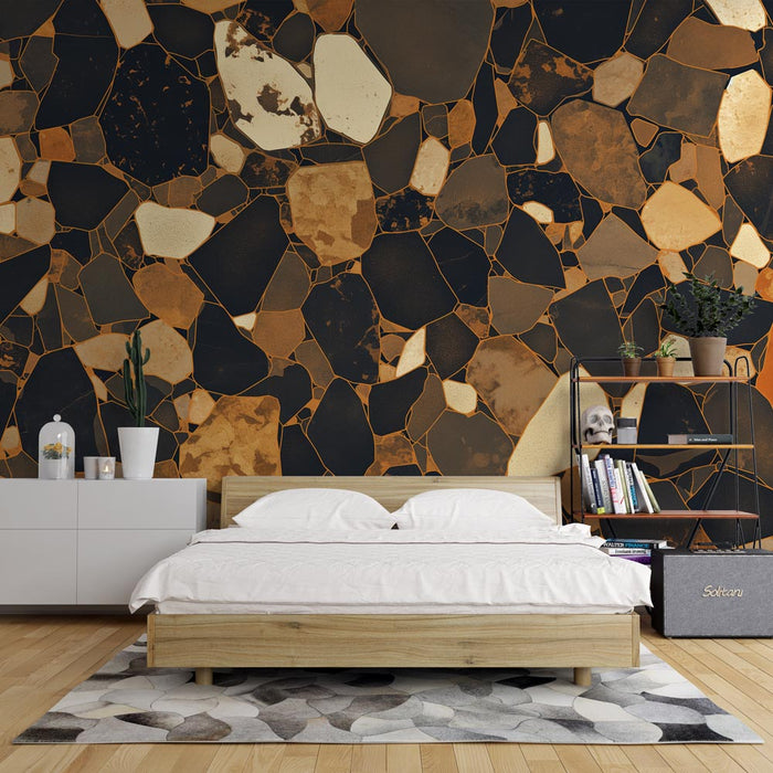 Terrazzo Mural Tapet | Luxury