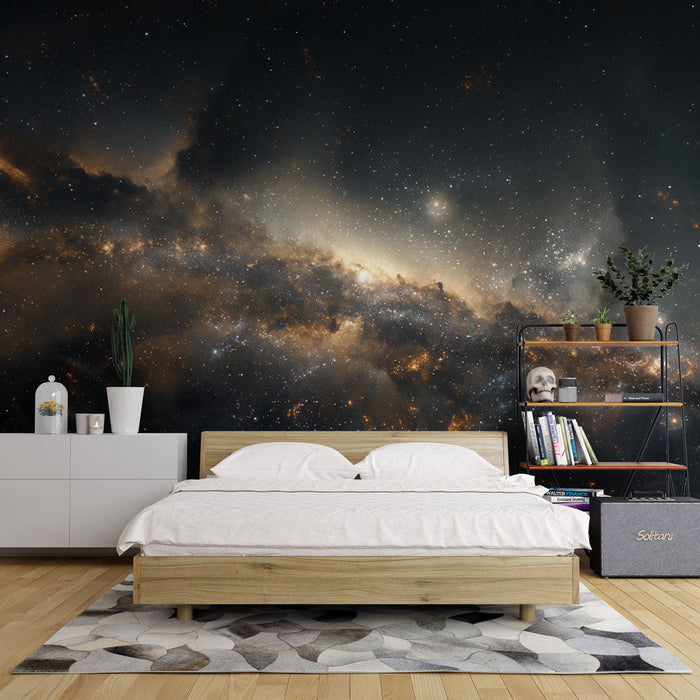 Space Mural Wallpaper | Head in the Stars