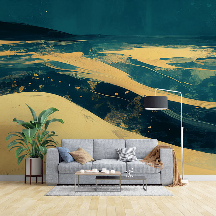 More and Beach Mural Wallpaper | Slikarstvo