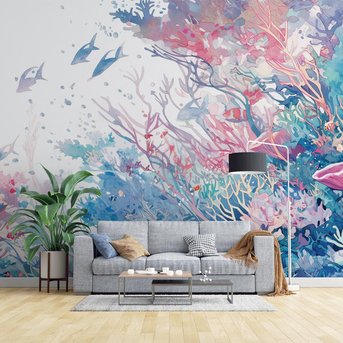 Ocean Mural Wallpaper | Coral Heart
Oceanska Tapeta | Srce Korale