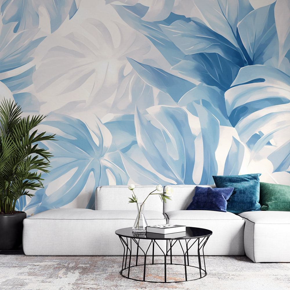 Designtapete Blauer Montag