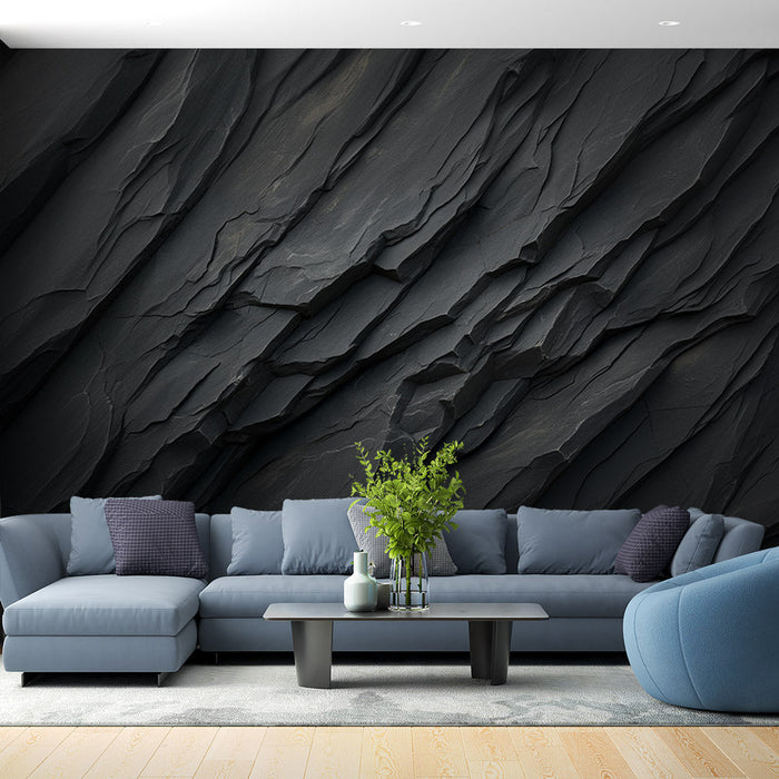 Slate Effect Mural Wallpaper | Break