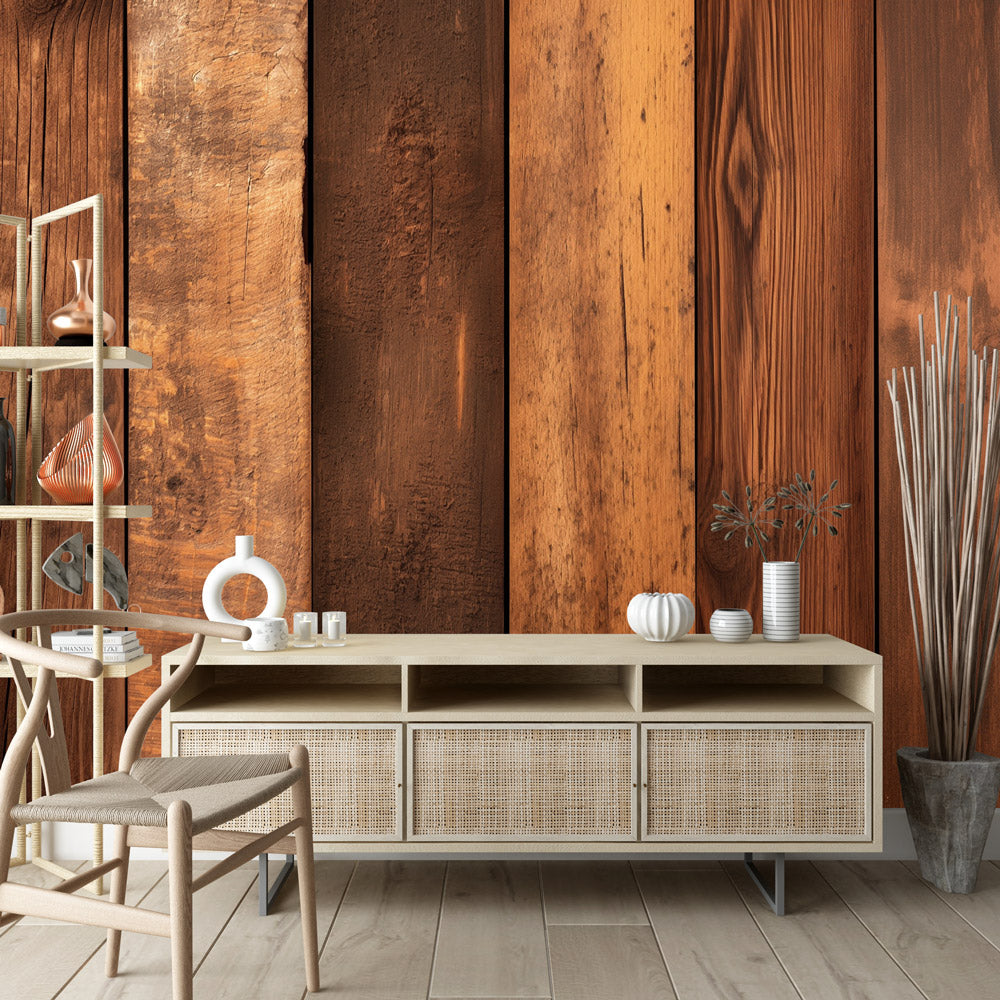 Fototapet med tre-effekt | Brede planker — WonderMural, image size:1000x1000