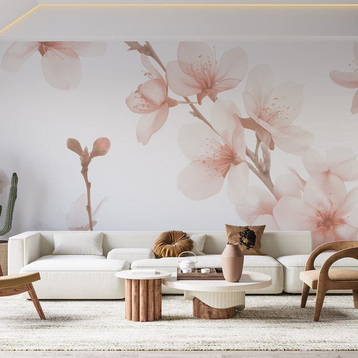 Japanese Wallpaper | Cherry Blossom Buds and Flowers