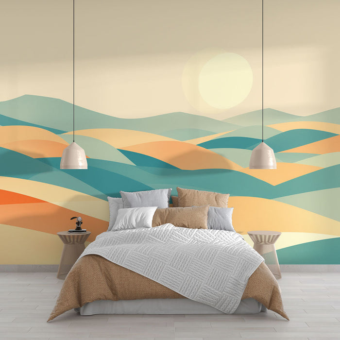 Mountain Mural Wallpaper | Eclipse