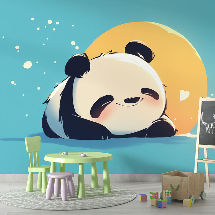 Panda Tapet | Bedtime