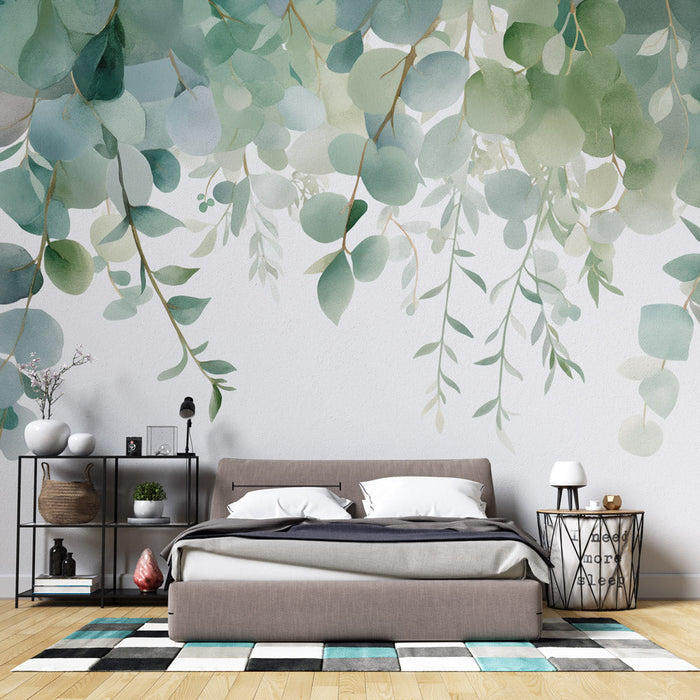 Greenery Wallpaper | Drooping Branches