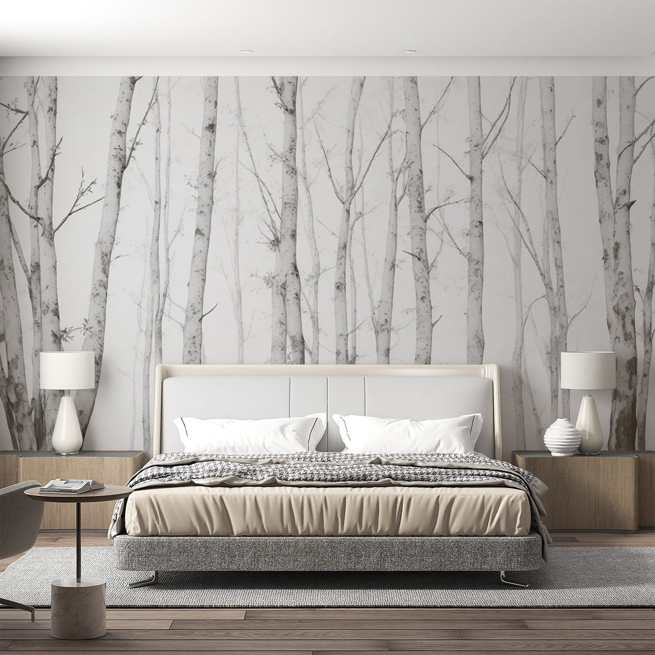 Birch Mural Wallpaper