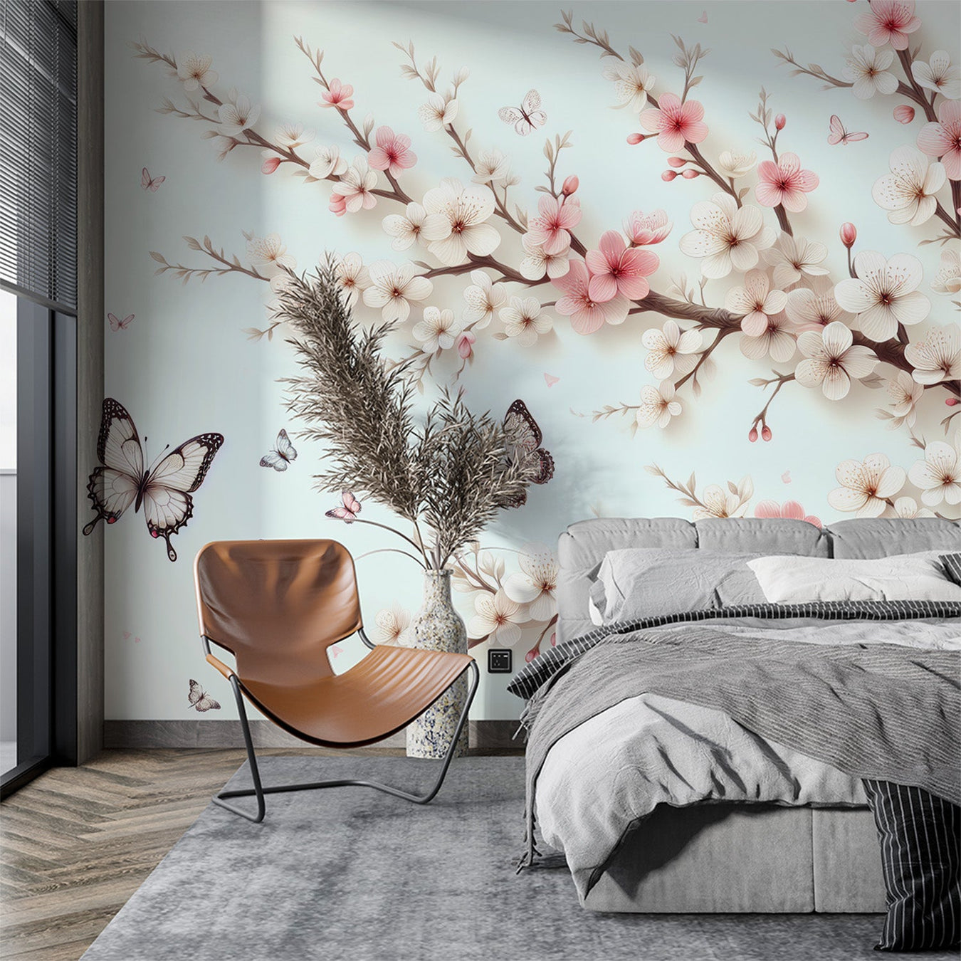 Sakura Mural Wallpaper