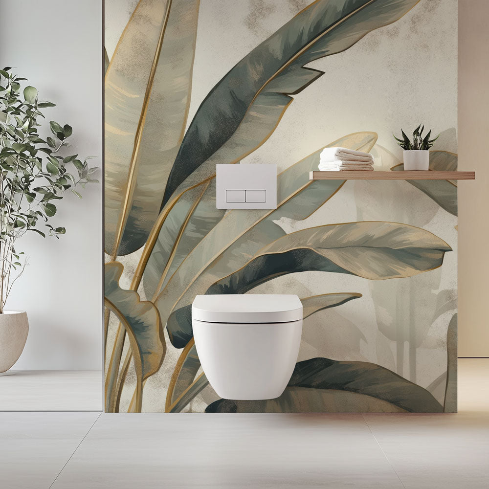 Banana mural wallpaper