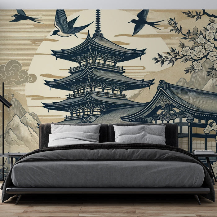 Japanese Mural Wallpaper | Bringing Together Japanese Traditions