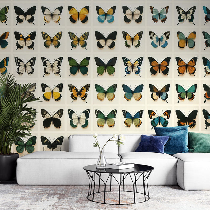 Butterfly Mural Wallpaper | Colorful Butterfly Collection