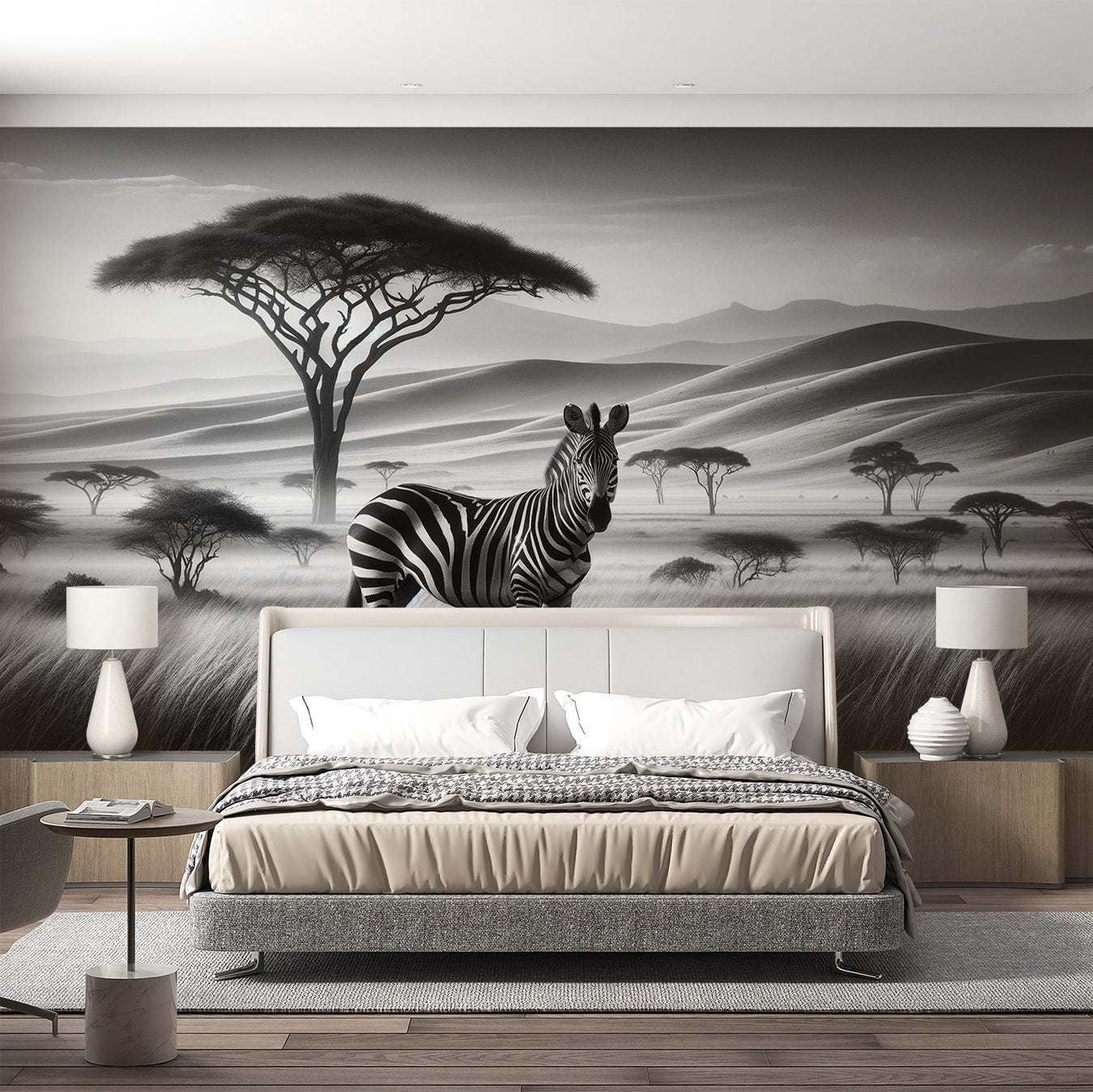 Afrikkalainen Mural Tapetti