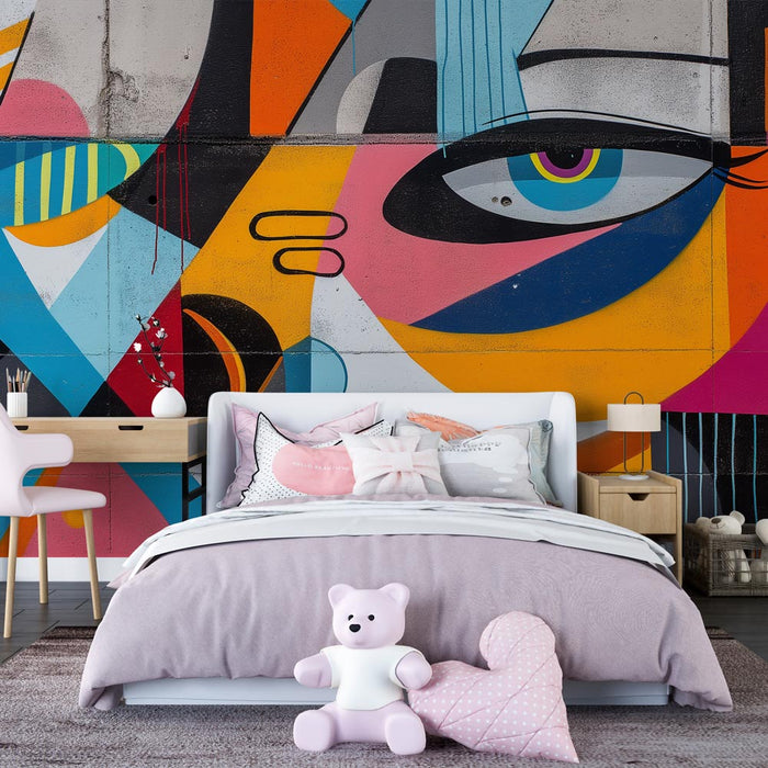 Fototapet teen bedroom | Alvidende øje