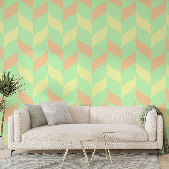 Fototapet geometrik | Modern pastel