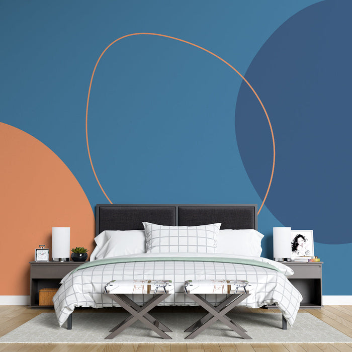 Foto Behang | Värvikad orgaanilised kujundid