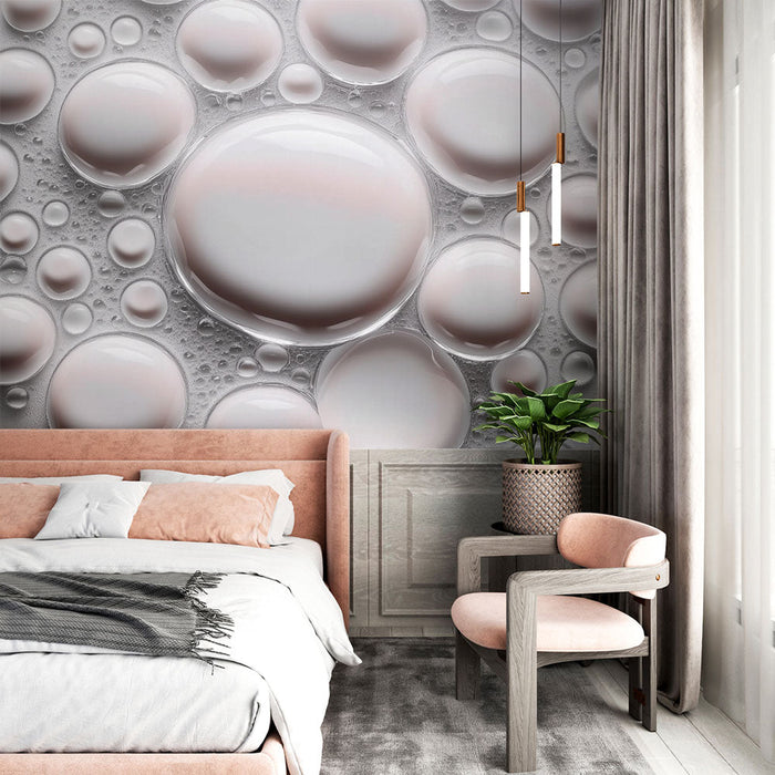 Tapeta Bulles | Eleganten tekoči vzorec