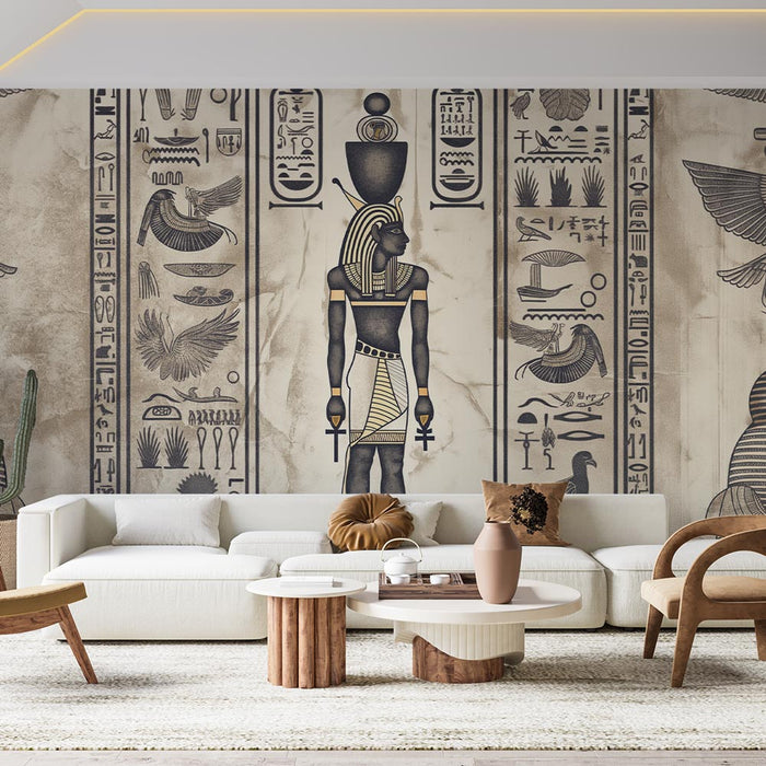 Mural Wallpaper Ancient Egypt | Pharaoh in profile