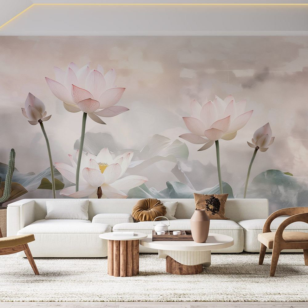 Ventagli Di Carta Decorazione Parete Zercart - Fiori Rosa 3D Per Feste, 9 Pezzi Di Diverse Dimensioni Con Corda E Graffette