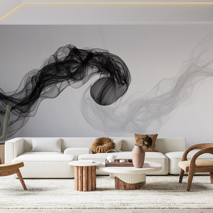 Zen Mural Wallpaper | Yin and Yang Formation