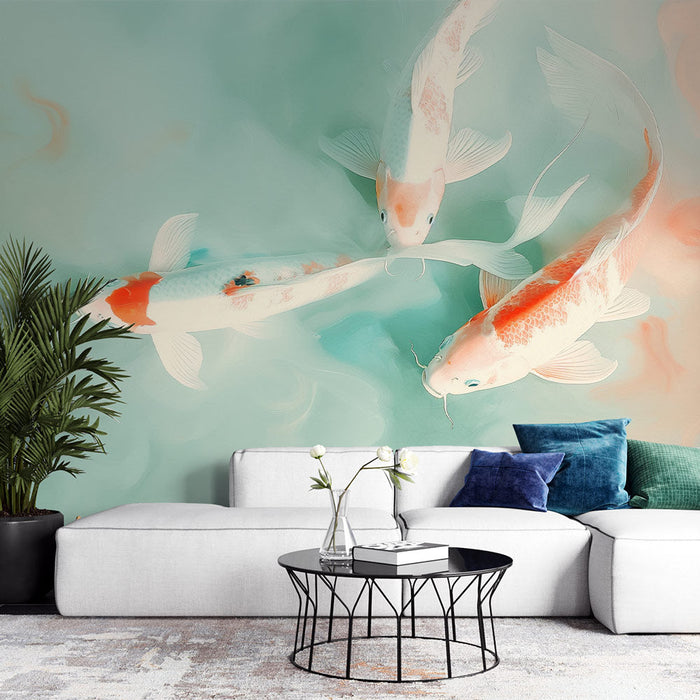 Papel pintado Zen | Koi Carp