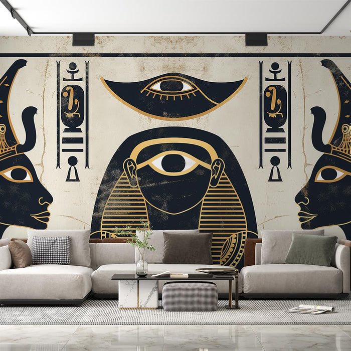 Mural Wallpaper Ancient Egypt | Pharaoh Cartouche