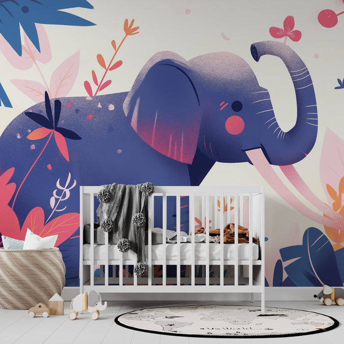 Elephant Wallpaper | Colorful Magical Forest