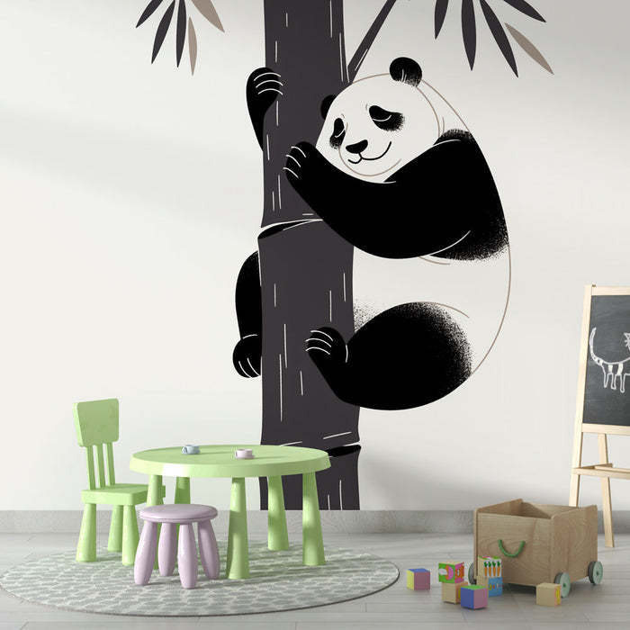 Papel pintado de panda | Tree Hug