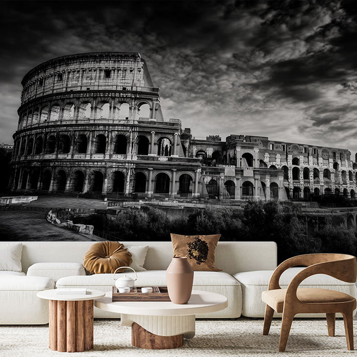 Fototapet Colisée | Epic Black and White