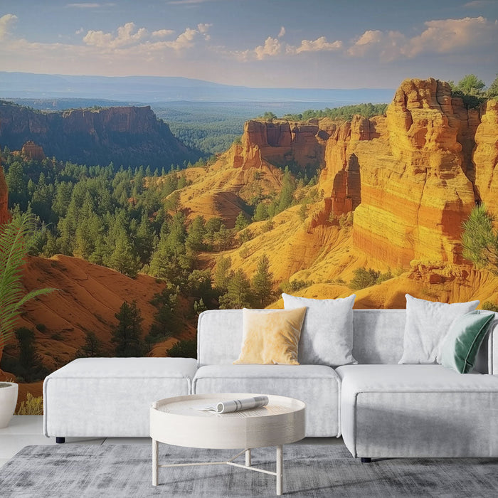 Tapetti canyon maisema | Aavikkopanoraama