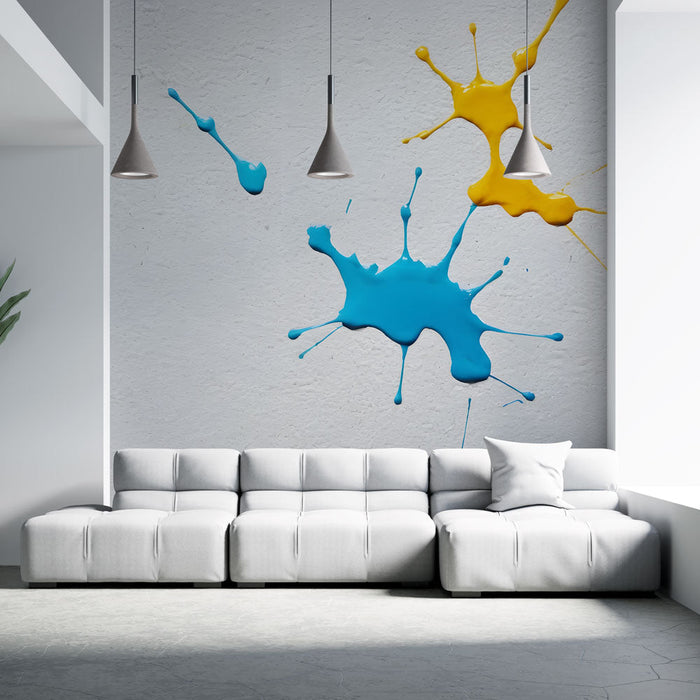Nástěnná tapeta rozstřikování | Umělecký design