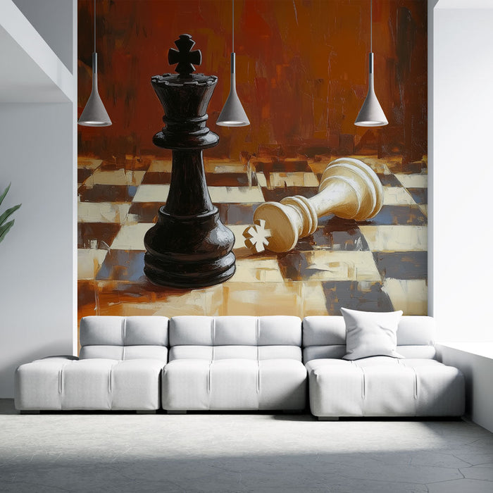 Muraaltapeedi ebaõnnestumine | Võidukas must kuningas