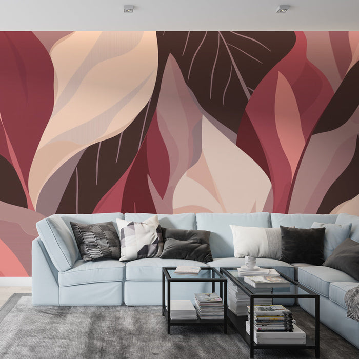 Foto Behang | Kleurrijke Bladeren