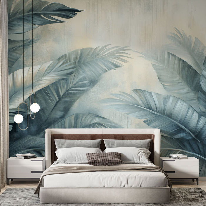 Papel de parede tropical | Folhas luxuriantes