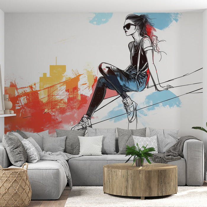 Mestna Tapeta | Moderna in Drzna Ilustracija