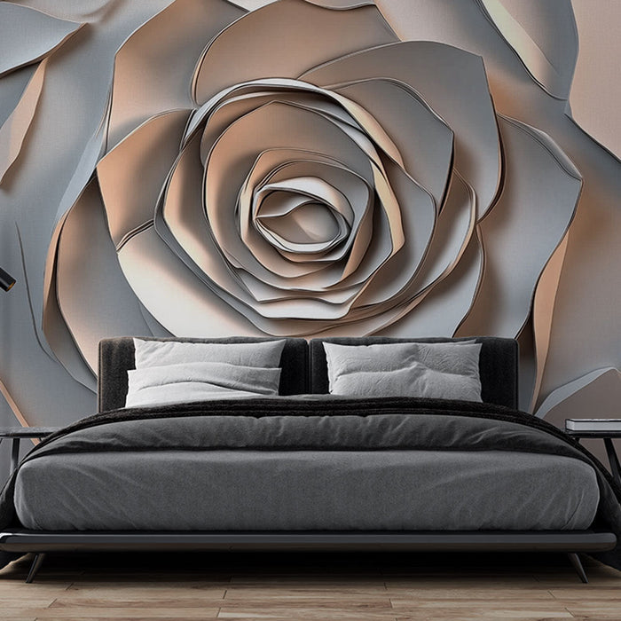Mural Wallpaper květinový | Raised Rose