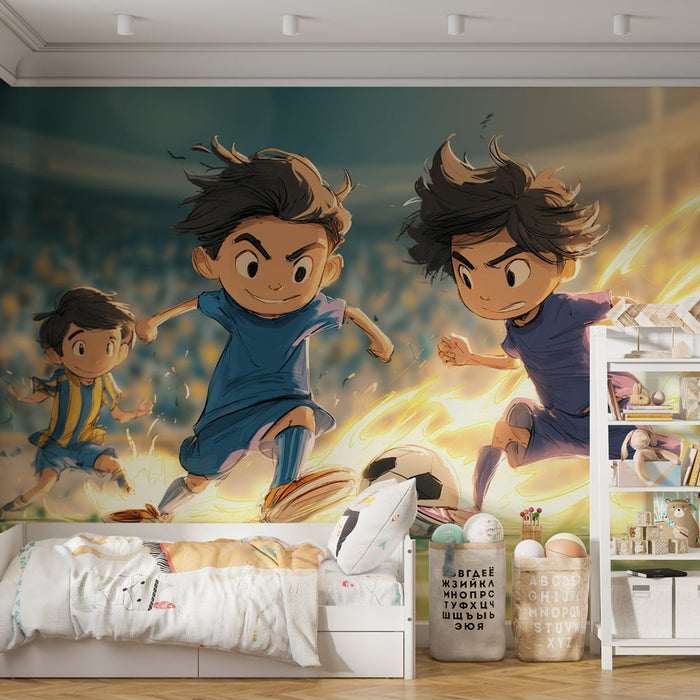 Futbol Duvar Kağıdı | Eylemdeki Çocuklar